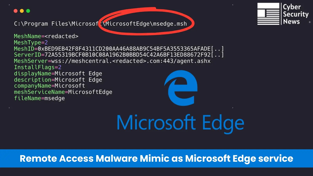 พบมัลแวร์ปลอมตัวเป็น Microsoft Edge โจมตีระบบเครือข่ายขององค์กร